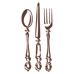 Sticker trois couverts