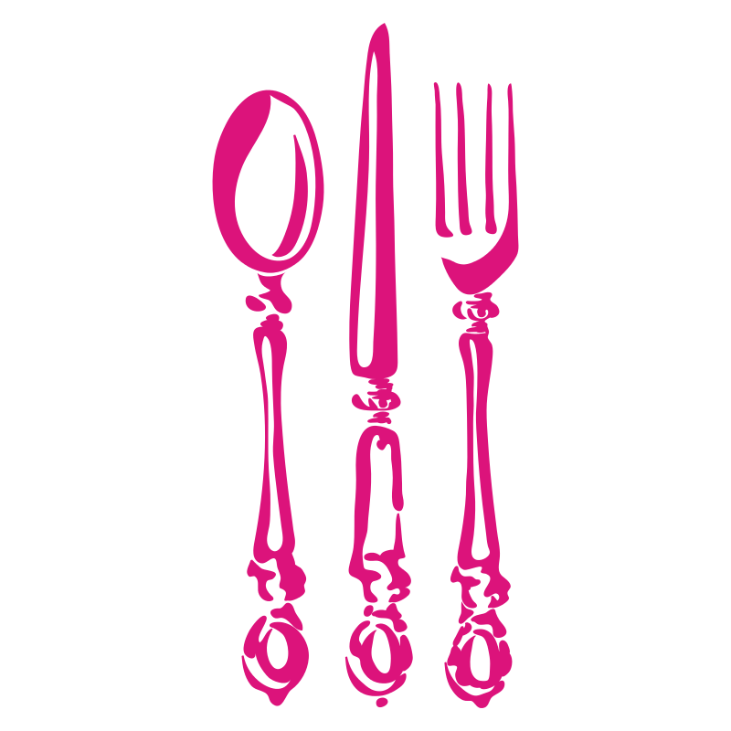 Sticker trois couverts