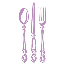 Sticker trois couverts