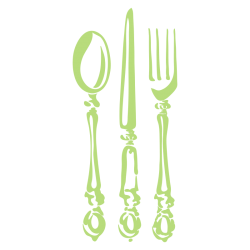 Sticker trois couverts