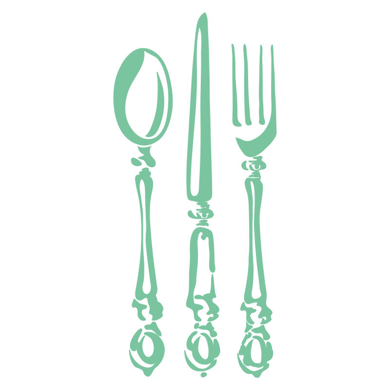 Sticker trois couverts