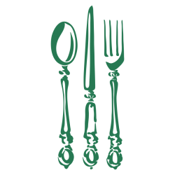 Sticker trois couverts