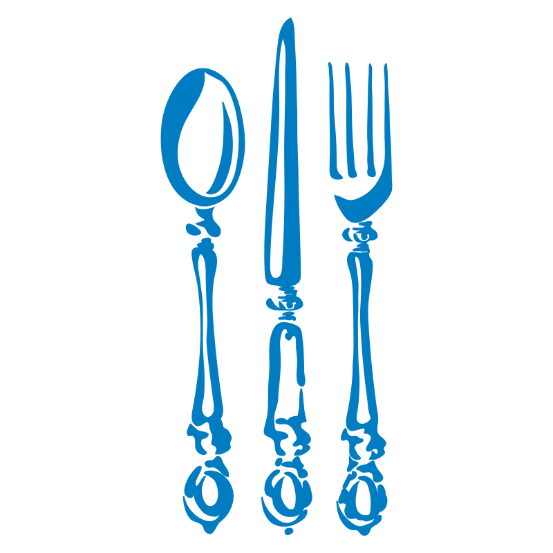 Sticker trois couverts