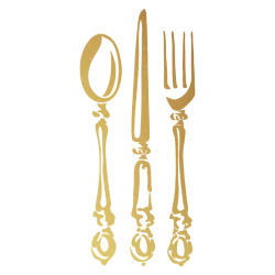 Sticker trois couverts